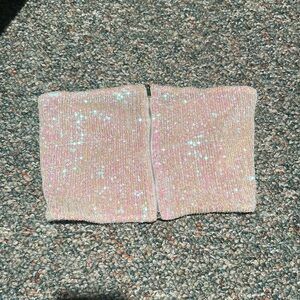 ZARA Sequence Tube Top